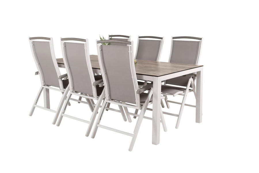 Spisegruppe Llama med stolene Albany 