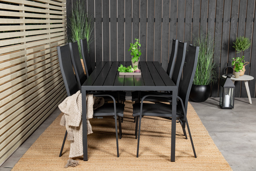 Ensemble repas Break avec les chaises Copacabana 