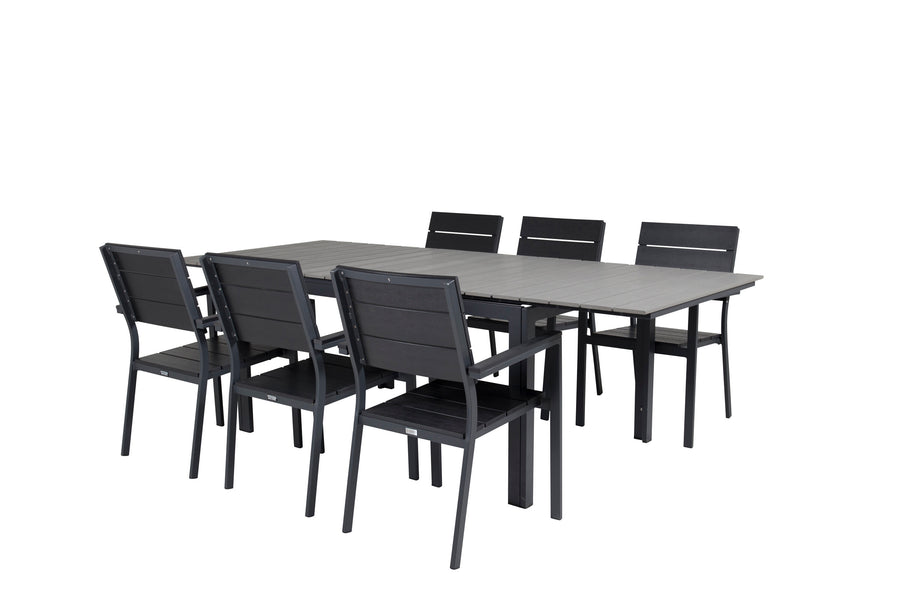 Levels Rektangulær Spisegruppe 