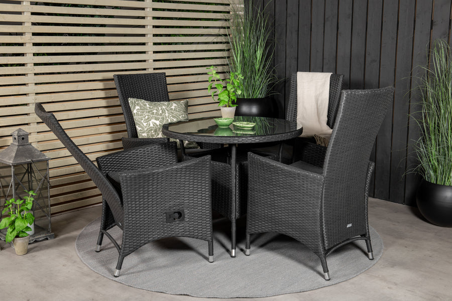 Spisegruppe Volta med stolene Padova 