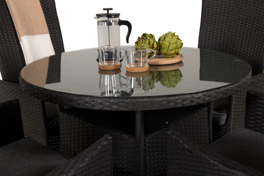 Spisegruppe Volta med stolene Padova 