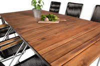 Matgrupp Zenia med stolarna Bois