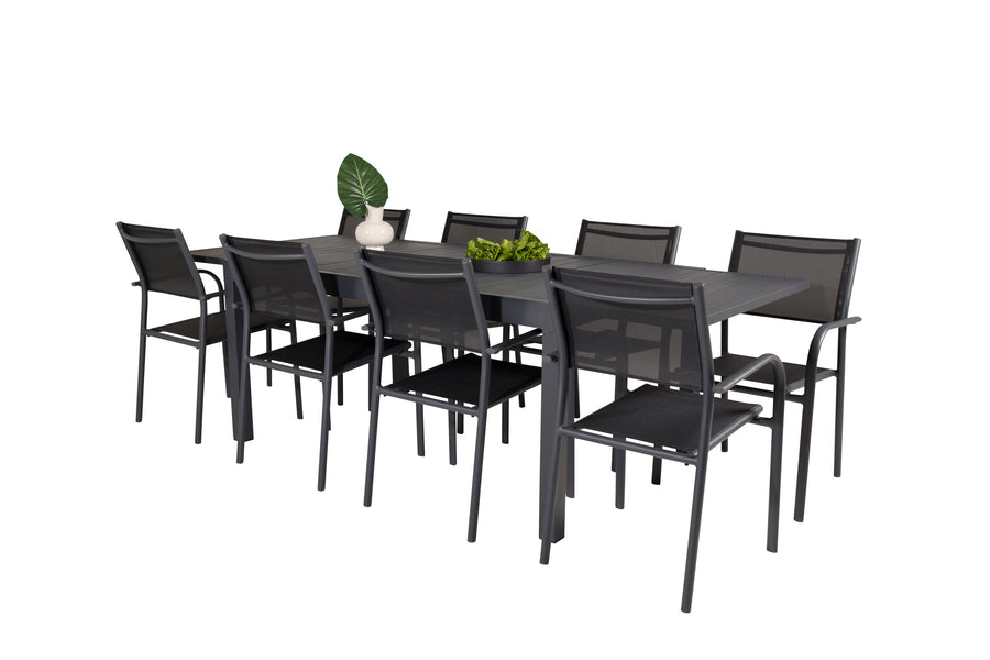 Marbella Rektangulær Spisegruppe 