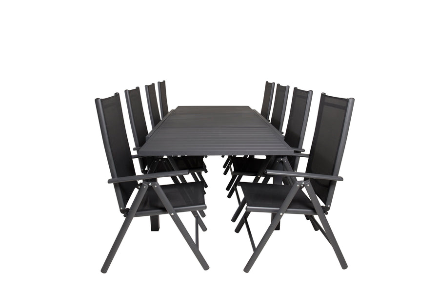 Marbella Rektangulær Spisegruppe 