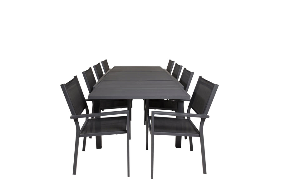 Marbella Rektangulær Spisegruppe 