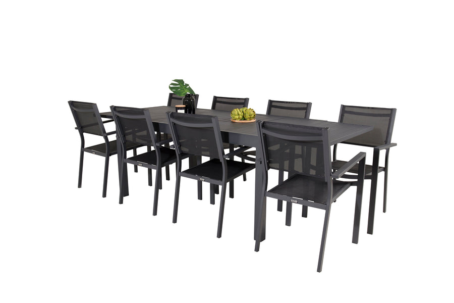 Marbella Rektangulær Spisegruppe 