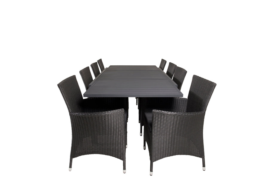 Spisegruppe Marbella med stolene Knick 