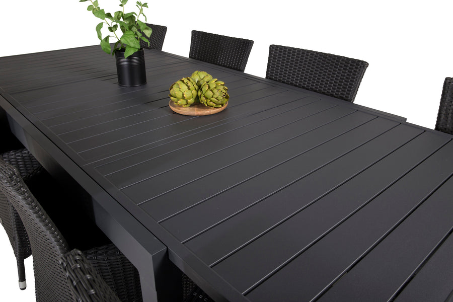 Spisegruppe Marbella med stolene Knick 