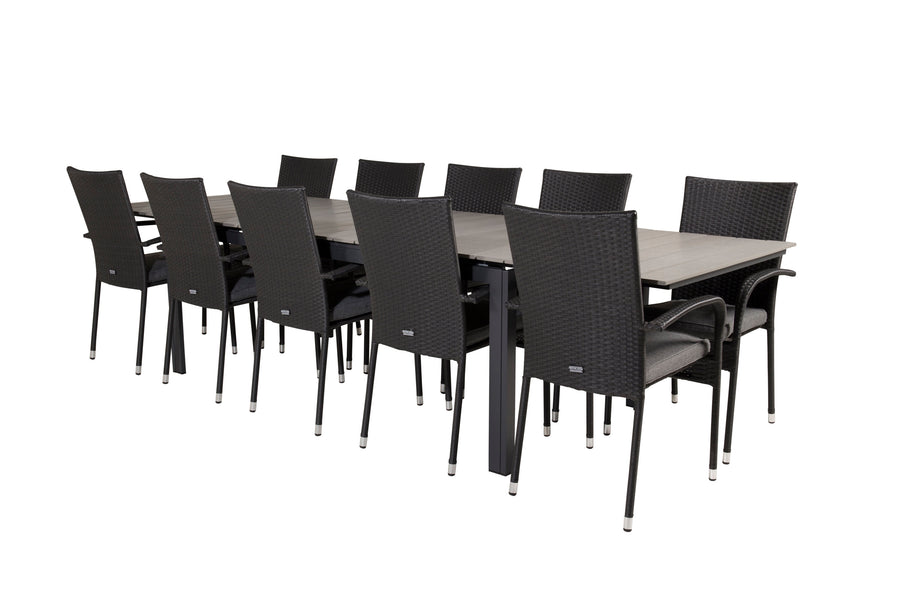 Levels Rektangulær Spisegruppe 