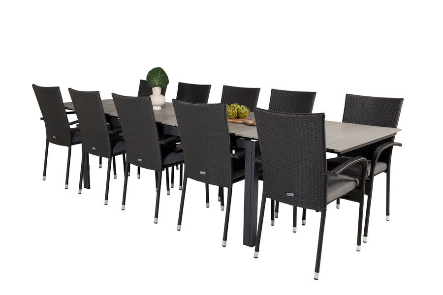 Levels Rektangulær Spisegruppe 