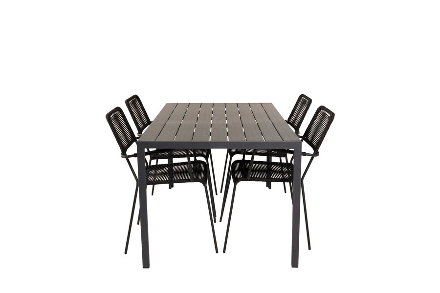 Break Rektangulær Spisegruppe 