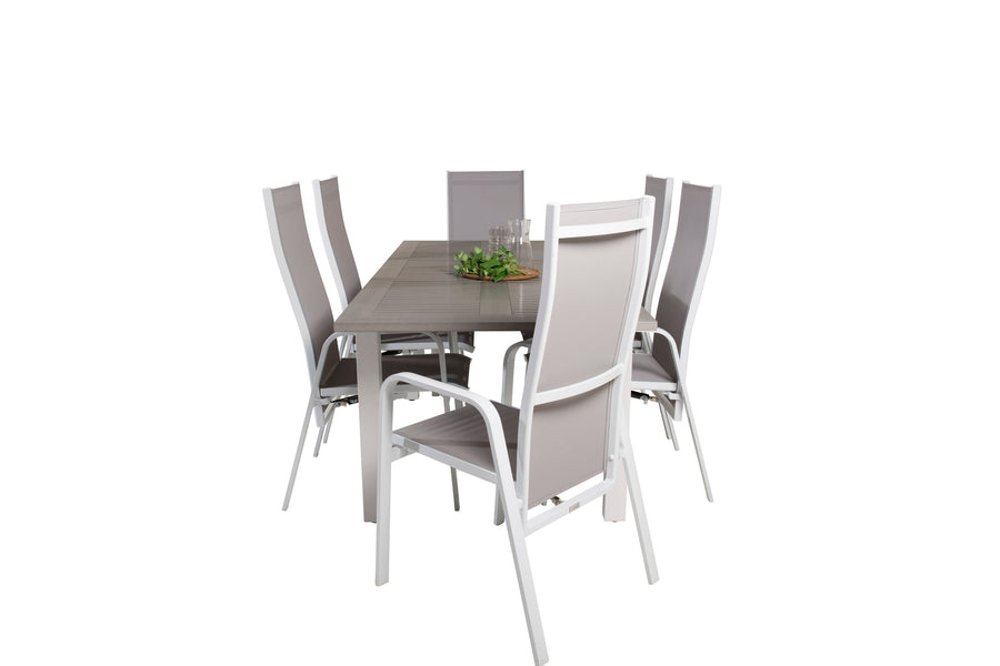 Ensemble de repas rectangulaire Albany 