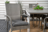Spisegruppe Albany med stolene Anna 