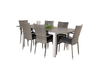 Spisegruppe Albany med stolene Anna 