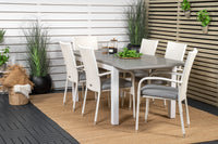 Spisegruppe Albany med stolene Anna 