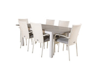 Spisegruppe Albany med stolene Anna 