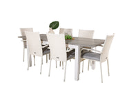 Spisegruppe Albany med stolene Anna 