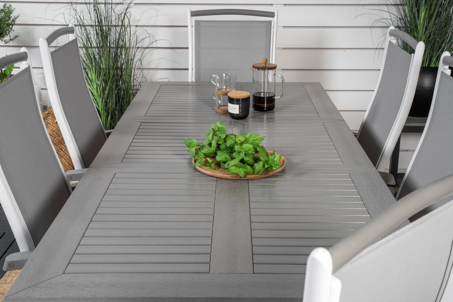 Spisegruppe Albany med stolene Albany 
