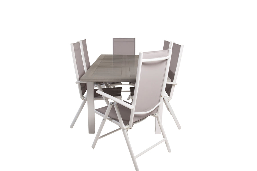 Ensemble repas rectangulaire Albany 