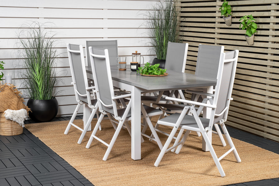 Ensemble repas rectangulaire Albany 