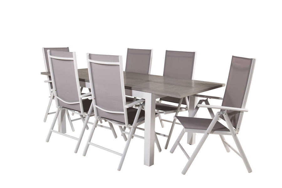 Ensemble repas rectangulaire Albany 