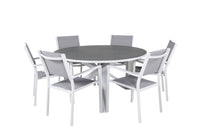 Ensemble de repas rond Copacabana 