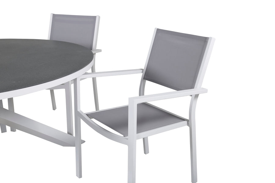 Ensemble de repas rond Copacabana 