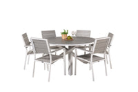 Ensemble de repas rond Copacabana 