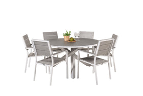 Ensemble de repas rond Copacabana 