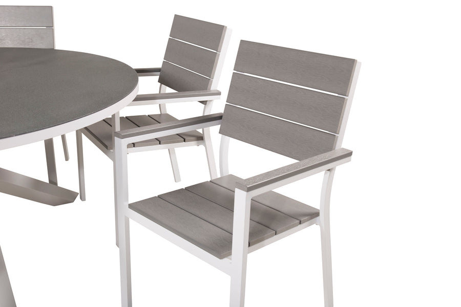 Ensemble de repas rond Copacabana 