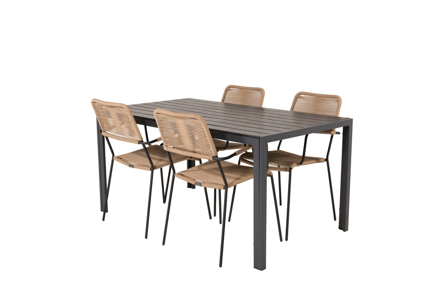 Break Rektangulær Spisegruppe 