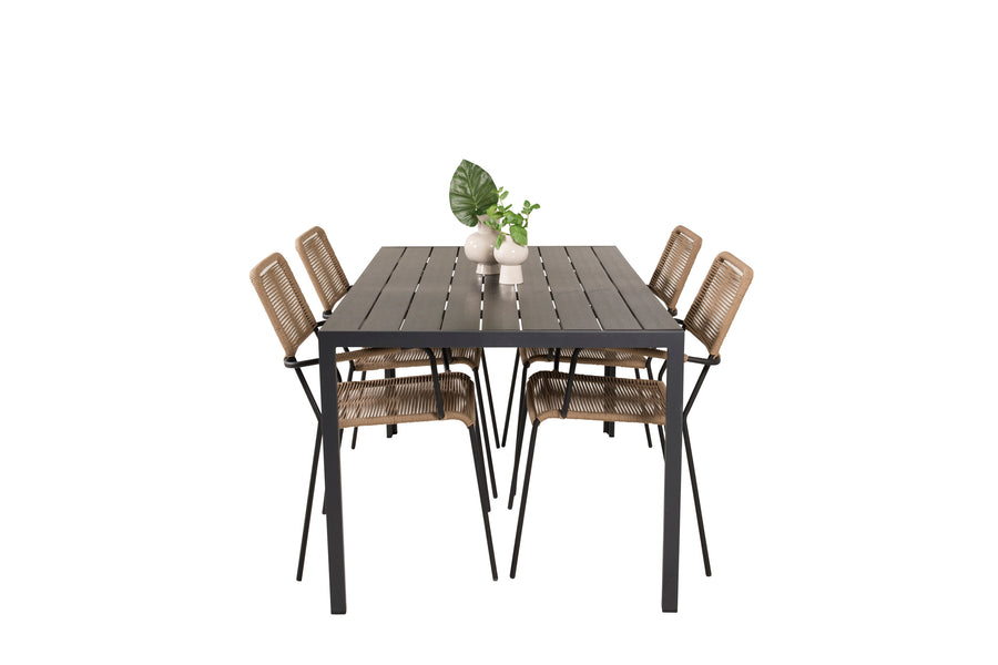 Break Rektangulær Spisegruppe 