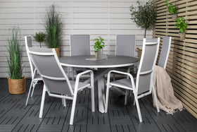 Ensemble de repas rond Copacabana 