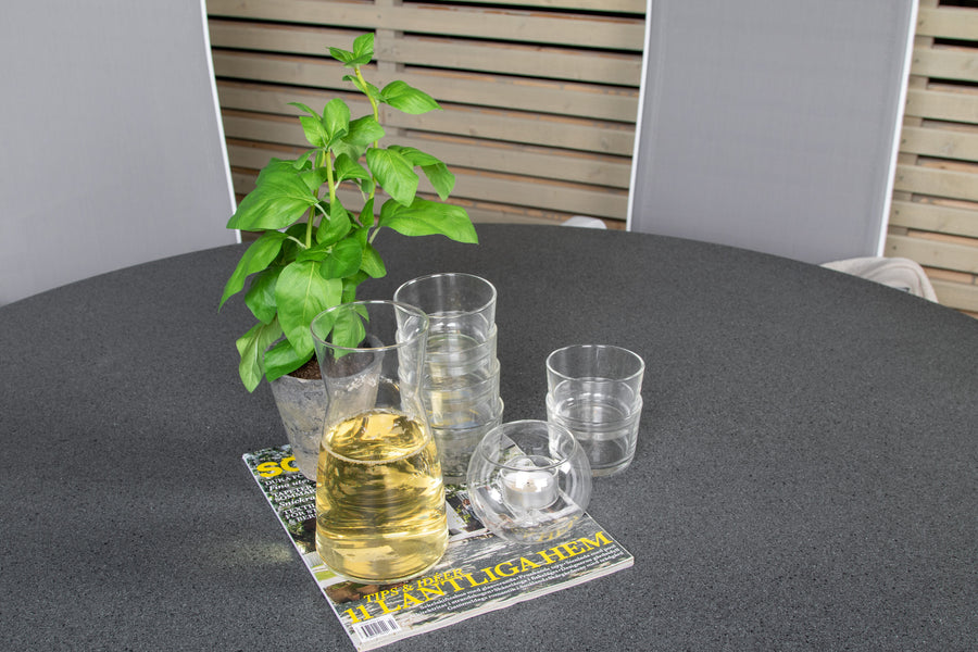 Ensemble de repas rond Copacabana 