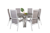 Ensemble de repas rond Copacabana 