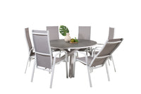 Ensemble de repas rond Copacabana 