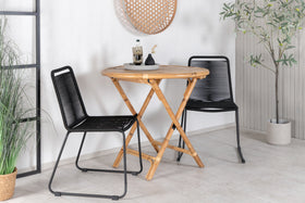 Ensemble de repas Cane avec les chaises Lindos 