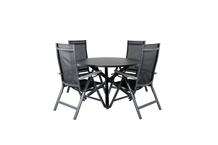Ensemble de repas rond Alma 