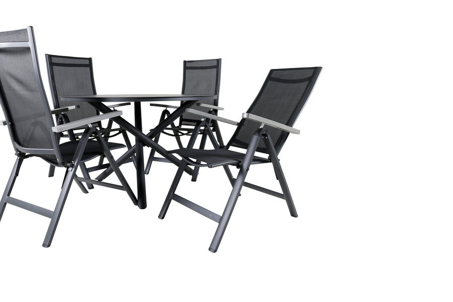 Ensemble de repas rond Alma 