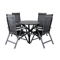 Ensemble de repas rond Alma 
