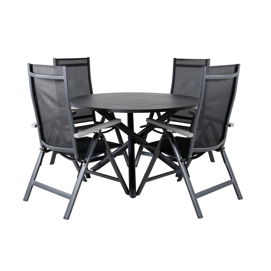 Ensemble de repas rond Alma 
