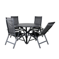 Ensemble de repas rond Alma 
