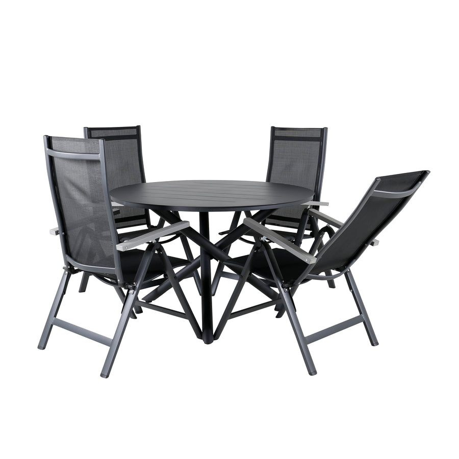 Ensemble de repas rond Alma 