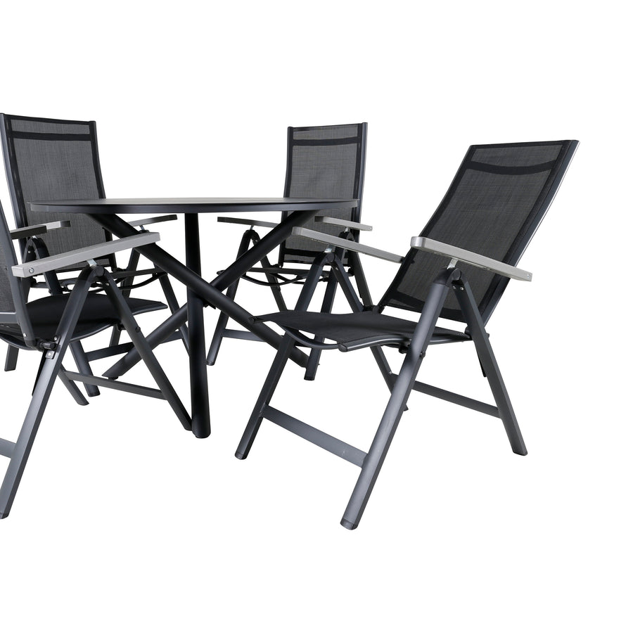 Ensemble de repas rond Alma 