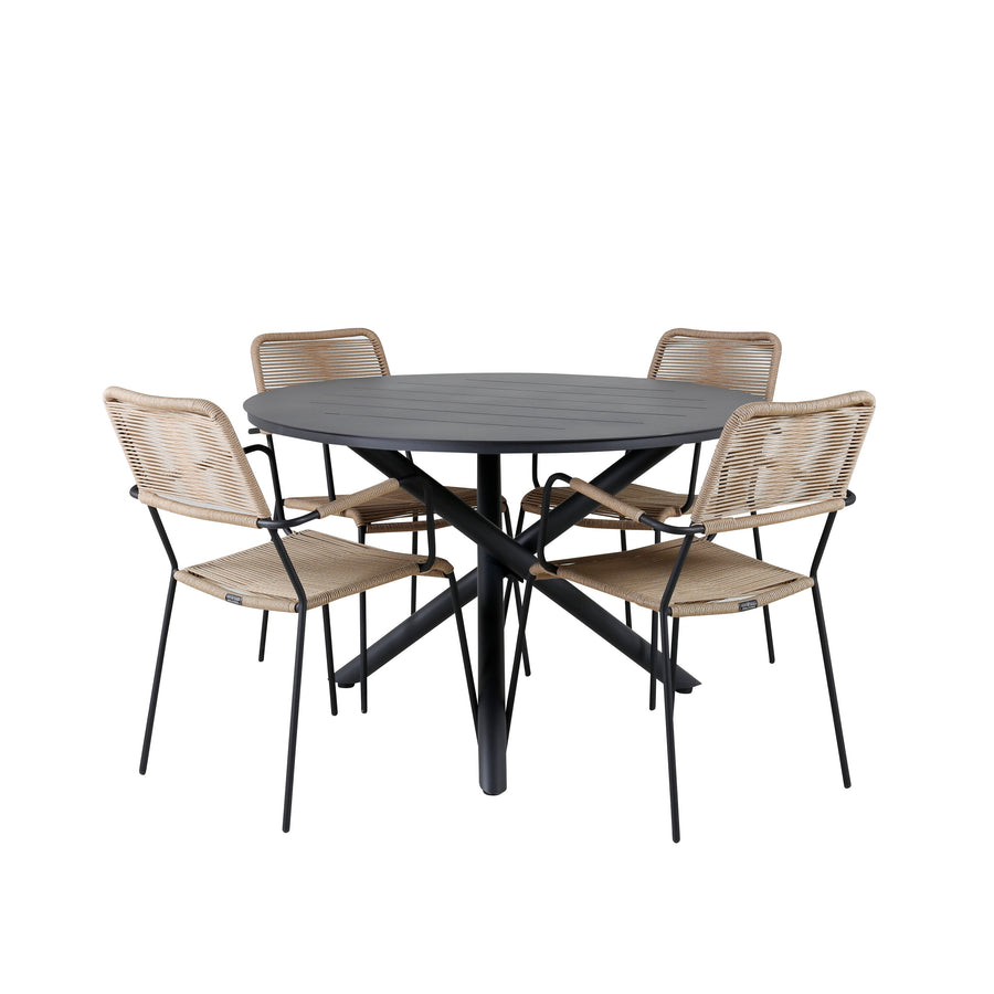 Alma Rund Spisegruppe 