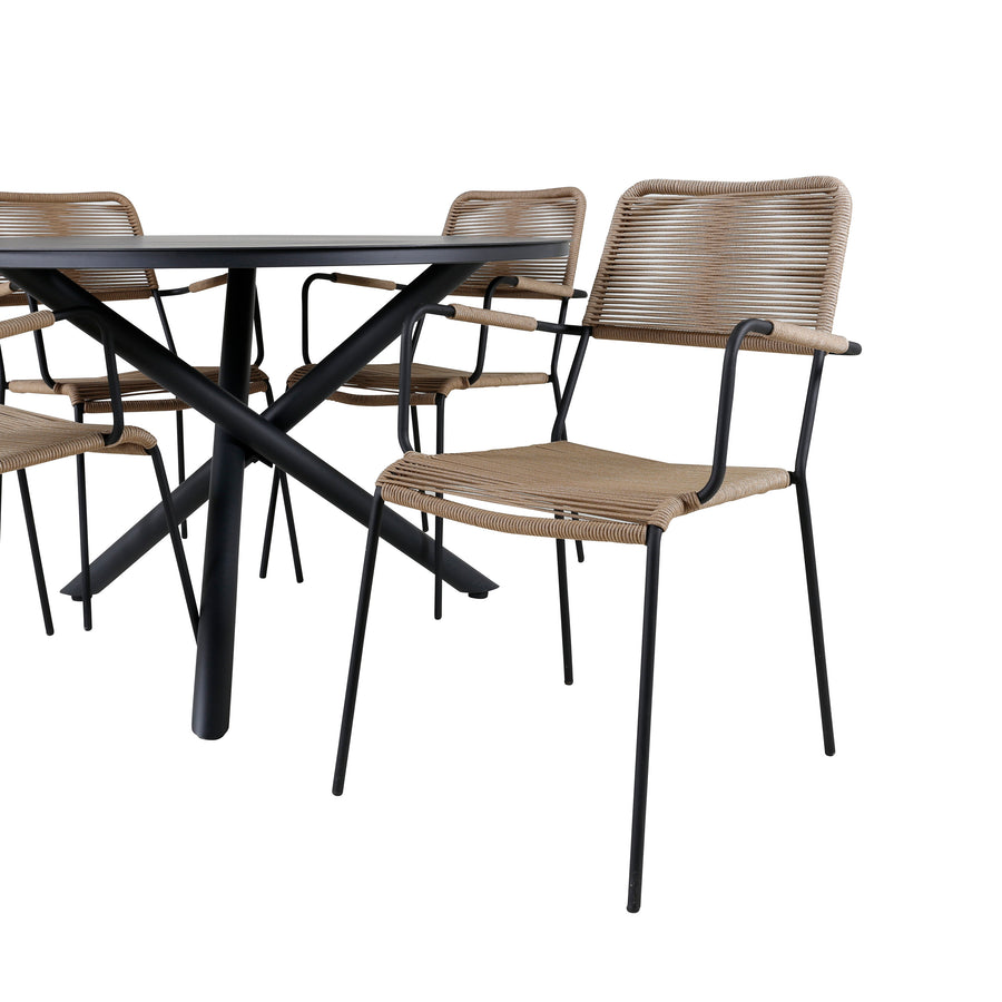 Alma Rund Spisegruppe 