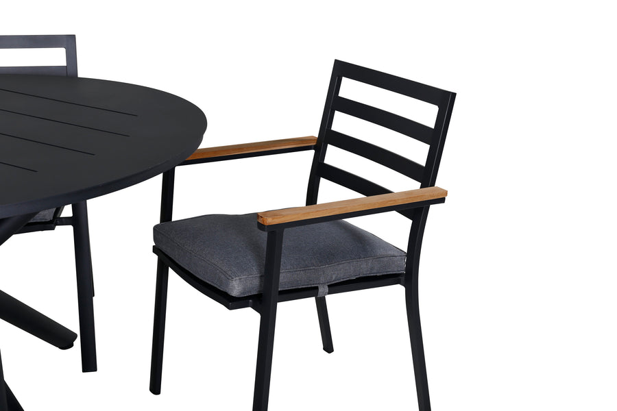 Ensemble de salle à manger rond Alma 
