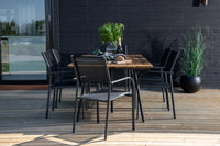 Chan Rektangulær Spisegruppe 