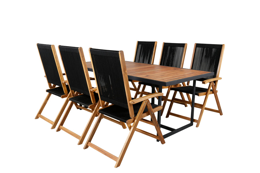 Spisegruppe Khung med stolene Little John 
