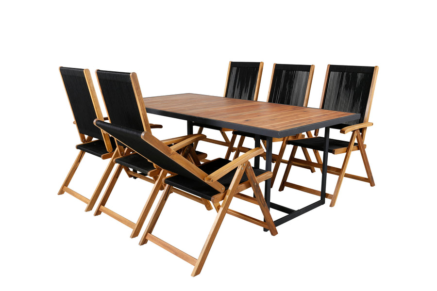 Spisegruppe Khung med stolene Little John 